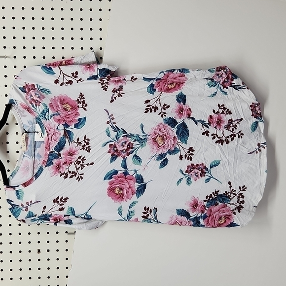 Viamor Floral Top Size Large NWT - Picture 1 of 6